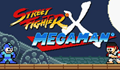 Street Fighter X Mega Man title screen and secrets