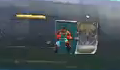 The S.I.N. plane on the Small Airfield stage